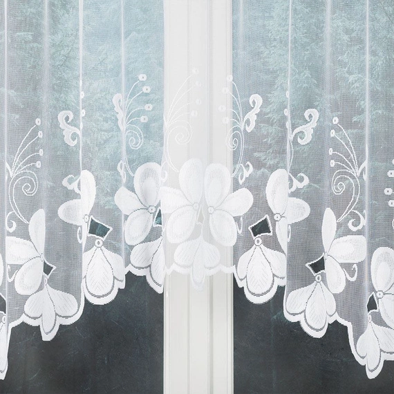 Firanka żakardowa gotowa TEODORA / 005099 / 300x140cm