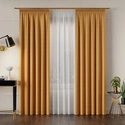 Tkanina zasłonowa IBIZA / wysokość 300cm / kolor 019 musztardowy