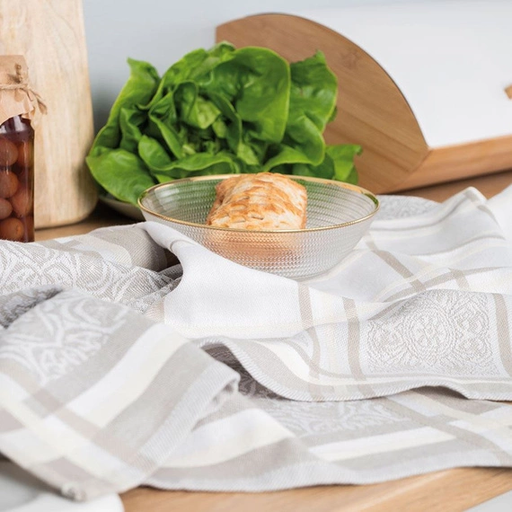 MAJOLICA Ścierka kuchenna, rozmiar 50x70cm, kolor beżowy 002