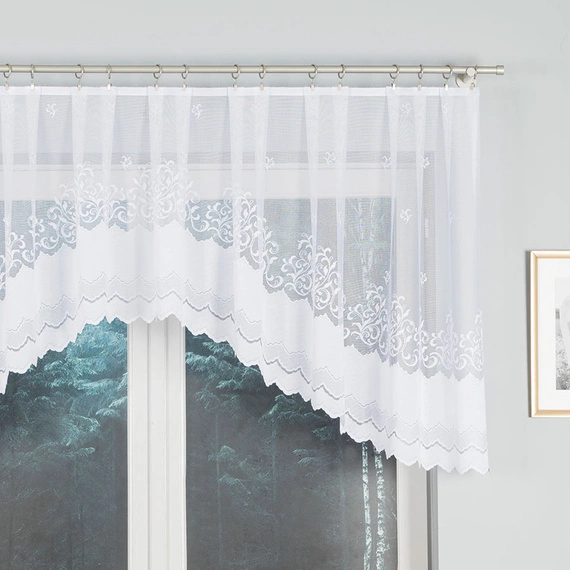 Firanka żakardowa gotowa GENOWEFA / 023419 / 300x100cm