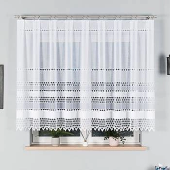 Firanka żakardowa 018669 / wysokość 140cm