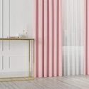 Tkanina zasłonowa IBIZA / wysokość 300cm / kolor 005 różowy
