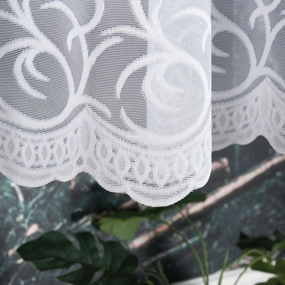 Firanka żakardowa na metry 023297 - wysokość 130cm