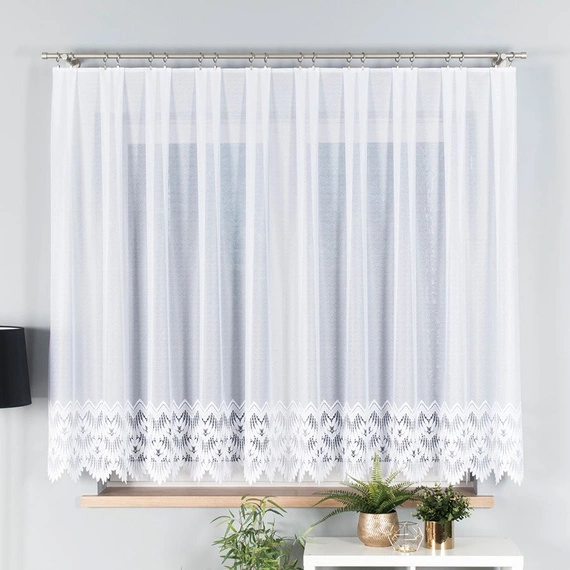 Firanka żakardowa na metry 018989 - wysokość 160cm