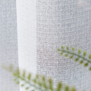 Firanka fantazyjna 000121 / kolor biały / kupon 230x250cm