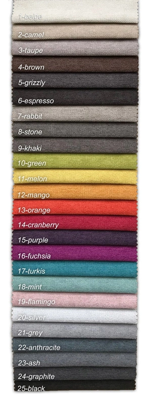 Tkanina zasłonowa NEW ENJOY / szer 150cm / kolor 41 (oliwkowy)