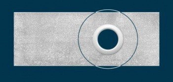 Taśma z klejem termicznym do przelotek T18 / 10cm