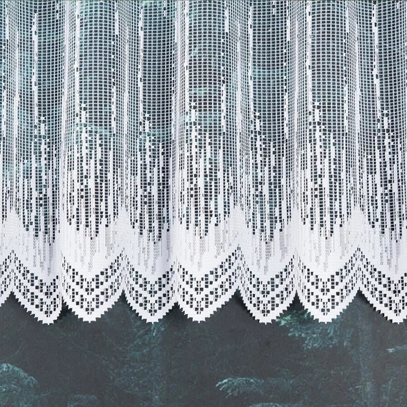 Firanka żakardowa w metrażu 000146 / wysokość 50cm