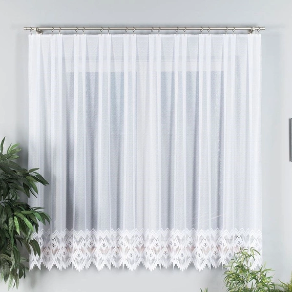 Firanka żakardowa na metry 018989 - wysokość 180cm