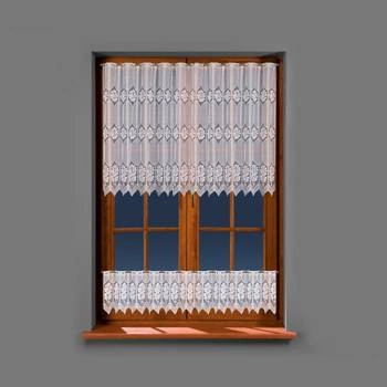 Zazdroska żakardowa 320630 / kolor biały / wysokość 30cm