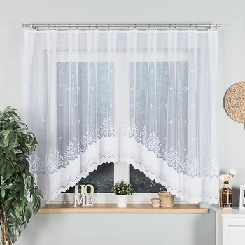 Firanka żakardowa gotowa GENOWEFA / 023419 / 350x160cm