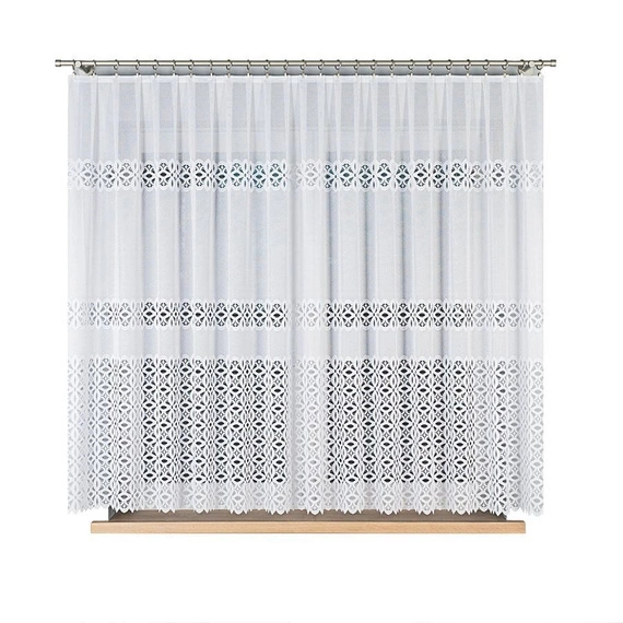 Firanka żakardowa na metry 018869 / kupon 160x160cm