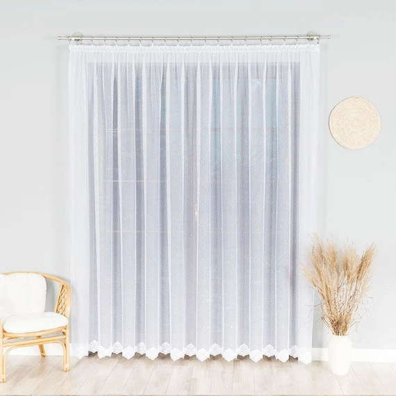 Firanka żakardowa na metry 023405 / wysokość 250cm