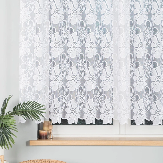 Firanka żakardowa gotowa PATRYCJA / 049516 / 300x150cm