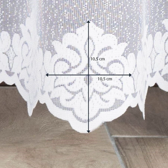 Firanka żakardowa na metry 023405 / wysokość 250cm