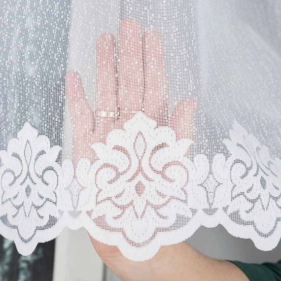 Firanka żakardowa na metry 023405 / kupon 130x150cm