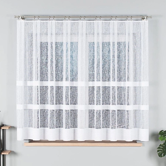 Firanka żakardowa w metrażu 018352 - wysokość 160cm