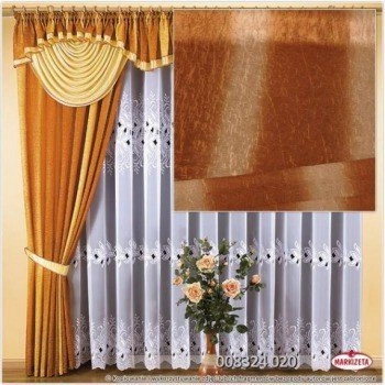 Tkanina zasłonowa KRESZ / kolor V020 / kupon 165x100cm BIS