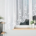 Firanka gotowa żakardowa 004304 / 400x160cm / kolor biały