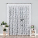 Firanka żakardowa 090375 / kolor biały / kupon 200x250cm