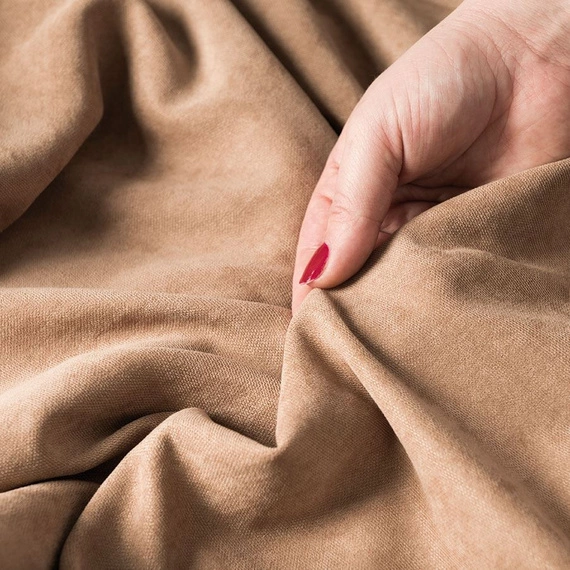 Tkanina zasłonowa MILAS / wysokość 300cm / kolor 007 (kakao)