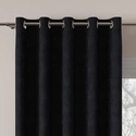 Tkanina zasłonowa MILAS / wysokość 290cm / kolor 039 (czarny)