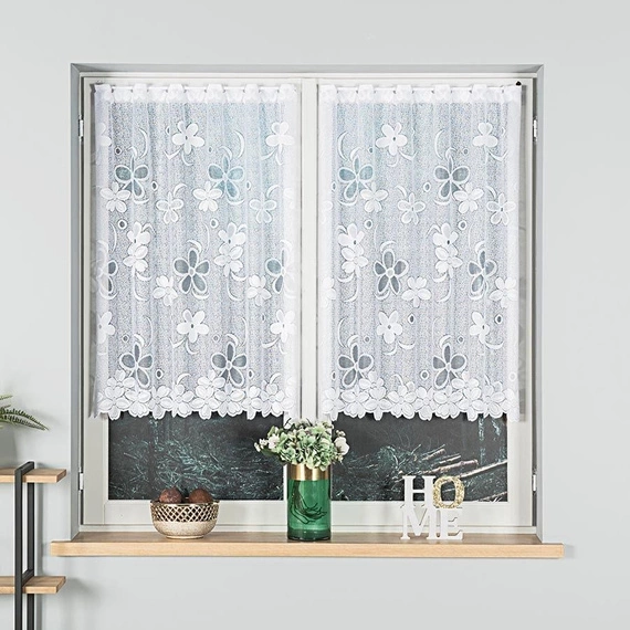 Firanka żakardowa w metrażu 049885 - wysokość 110cm