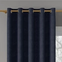 Tkanina zasłonowa MILAS / wysokość 290cm / kolor 038 (atramentowy)