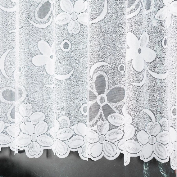 Firanka żakardowa w metrażu 049885 - wysokość 110cm