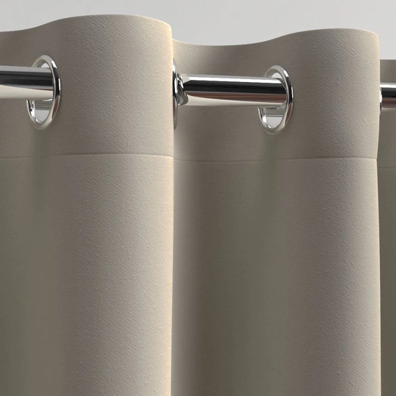 Zasłona na kółkach BLACKOUT / 140x260cm / kolor beżowy