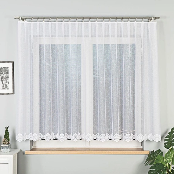 Firanka żakardowa na metry 023405 / kupon 130x150cm