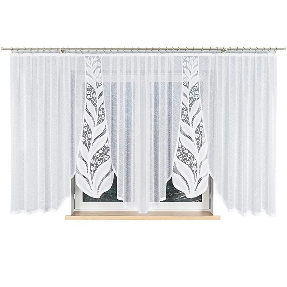 Firanka żakardowa gotowa MELANIA / 019369 / 500x160cm