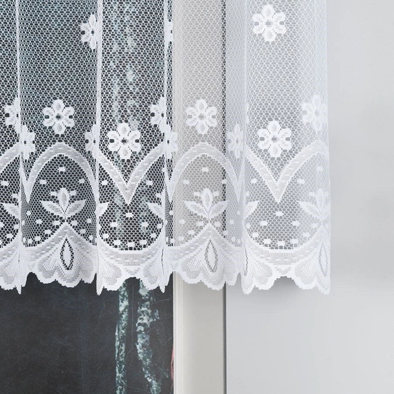 Firanka żakardowa w metrażu 004421 - wysokość 110cm