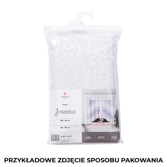 Firanka żakardowa gotowa JOANNA / 018227 / 400x160cm
