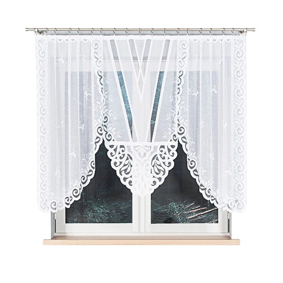 Firanka żakardowa gotowa ROZALIA / 019370 / 250x140cm