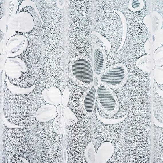 Firanka żakardowa w metrażu 049885 - wysokość 110cm