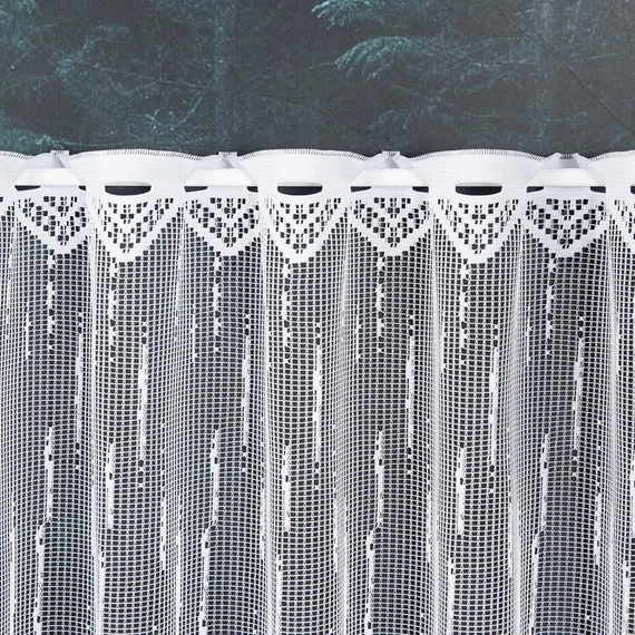 Firanka żakardowa w metrażu 000146 / wysokość 50cm