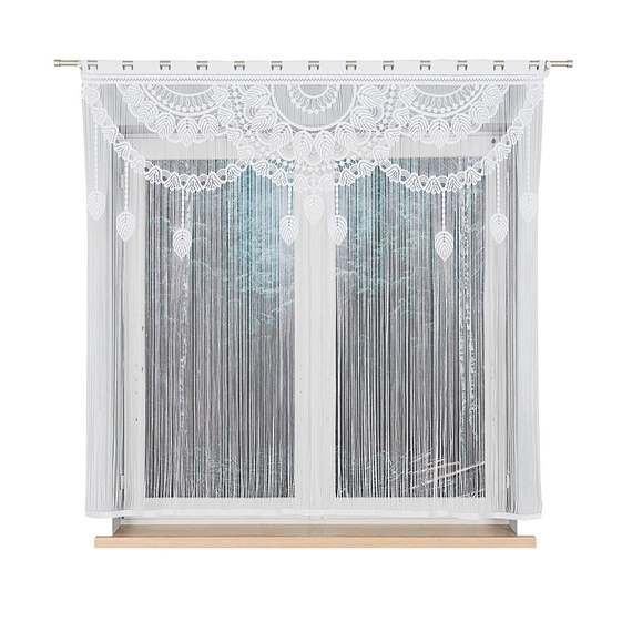 Makrama żakardowa gotowa MAHIKA / 001475 / 160x160cm