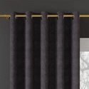 Tkanina zasłonowa MILAS / wysokośc 290cm / kolor 033 (grafitowy)