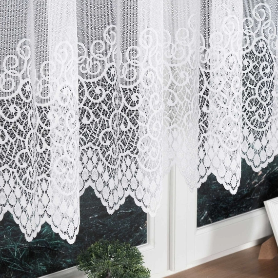 Firanka żakardowa w metrażu 001539 / wysokość 130cm