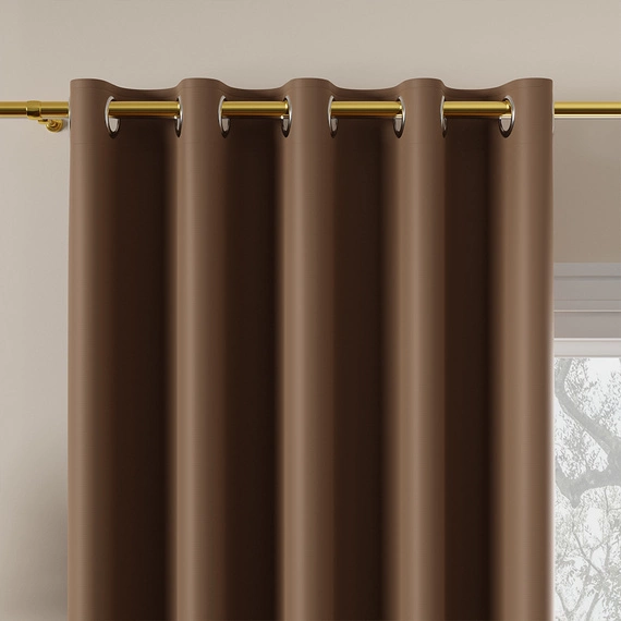 Tkanina NEW BLACKOUT / wysokość 280cm / kolor jasnobrązowy (806)