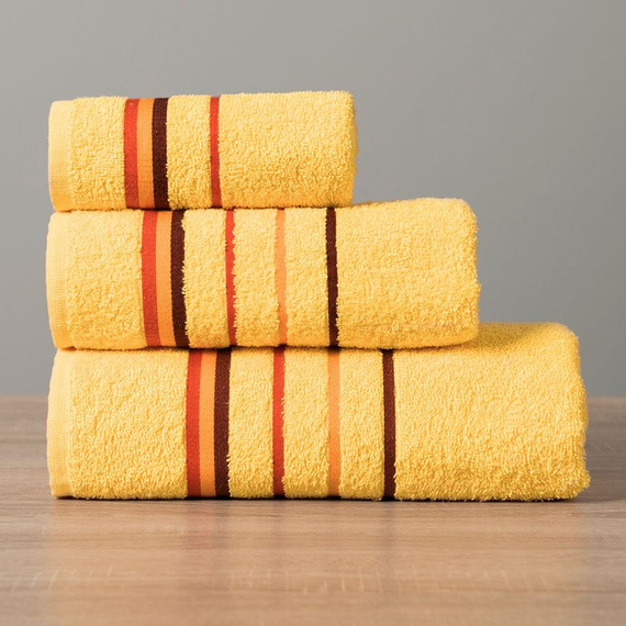 MARS Ręcznik, 50x90, kolor 029 żółty MARS00/RB0/029/050090/1